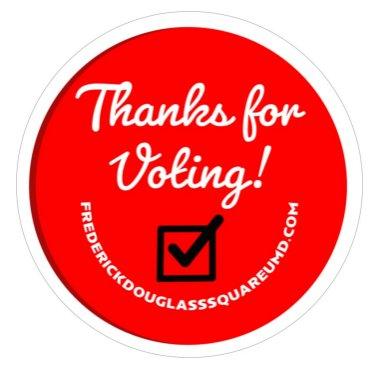 “Thanks for Voting” button designed by WiPS Innovation Fellow Teresa Williams