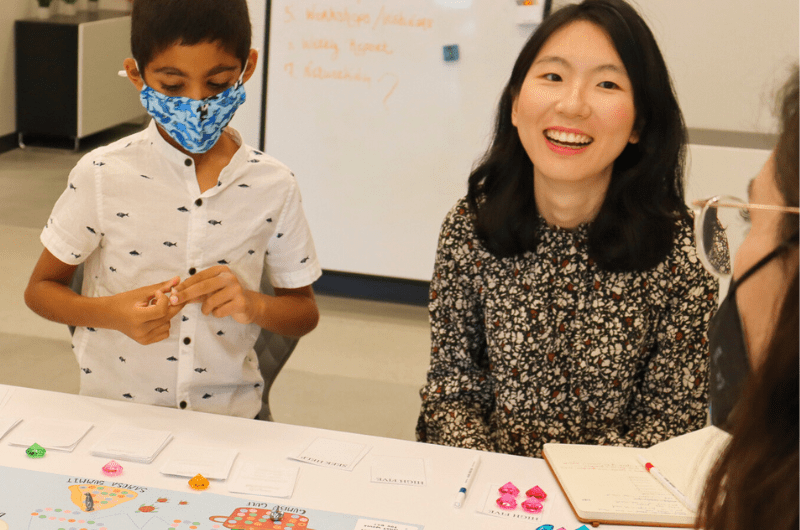 Xinyi Zhang, Peer Innovation Coach, and co-creator of Seam My Culture.