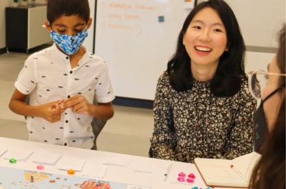 Xinyi Zhang, Peer Innovation Coach, and co-creator of Seam My Culture.